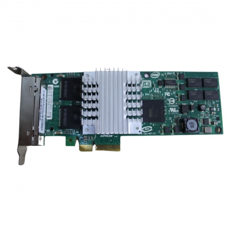 INTEL CPU PCI ADAPTER DE SERVIDOR QUAD PORT PN D61407 PERFIL BAIXO SEMINOVO