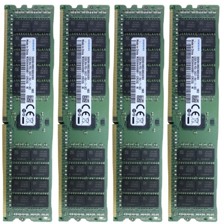 KIT MEMORIAS 128GB SAMSUNG DDR4 32GB 2RX4 PC4-2400T-RA1