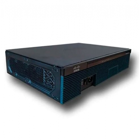 ROTEADOR CISCO 2911-BR-V/K9 IPBASE E UC + 01 E1, 2FXS E 2 PVDM3-16 SEMINOVO