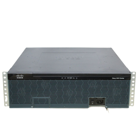ROTEADOR CISCO 3945 SPE/150 COM IPBASE, DATA, SECURITY, UC + MÓDULO VPN SEMINOVO