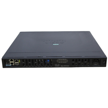 ROTEADOR CISCO ISR4331/K9 IPBASE APPXK9 E SEC PERMANENTES E 03 GIGABIT SEMINOVO